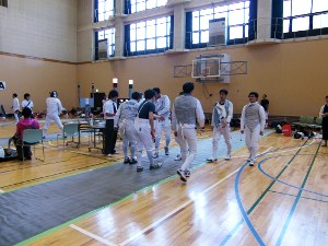 試合終了